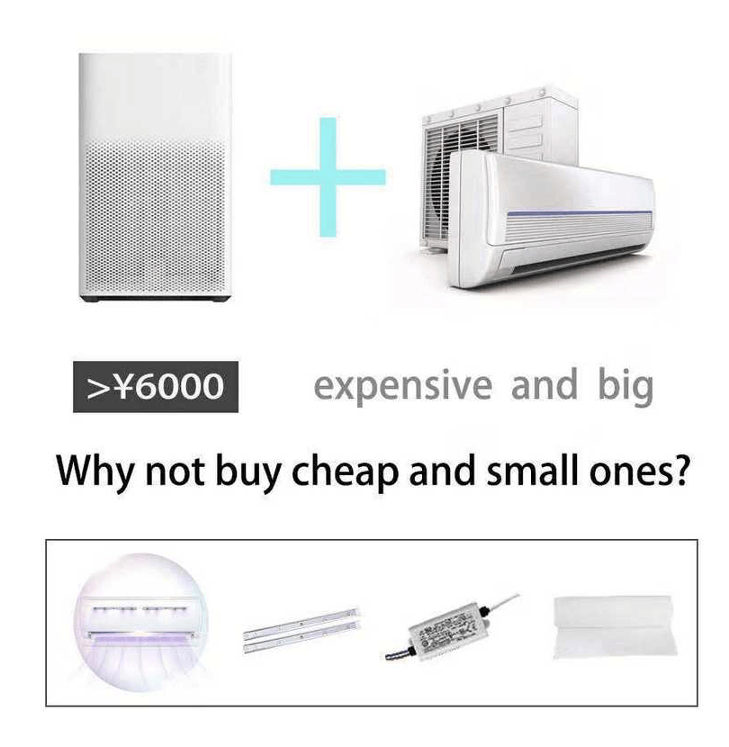 Ultra Air Compare with Traditional Air Purifier Comparision